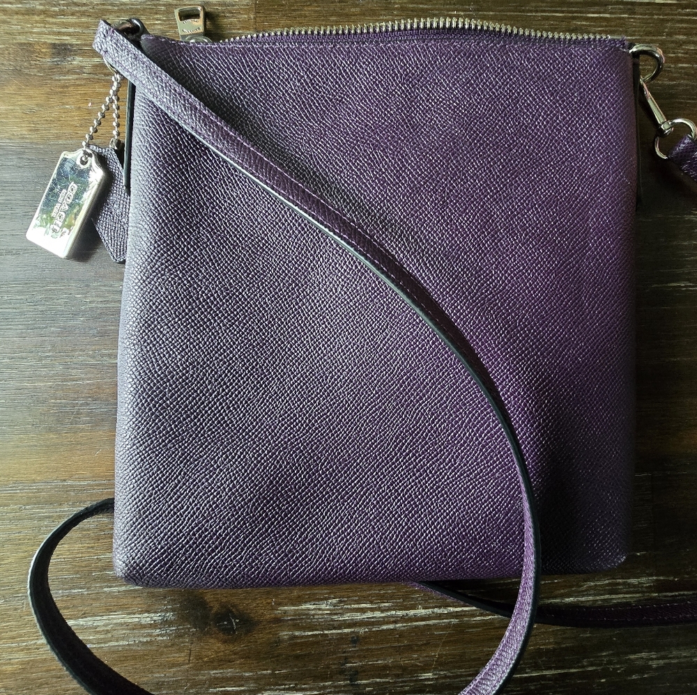 Coach Deep Purple Crossbody Bag